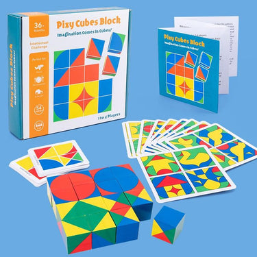 Rompecabezas Pixy | Rompecabezas tridimensional desafiante - Estimula el pensamiento para resolver problemas y el juego creativo